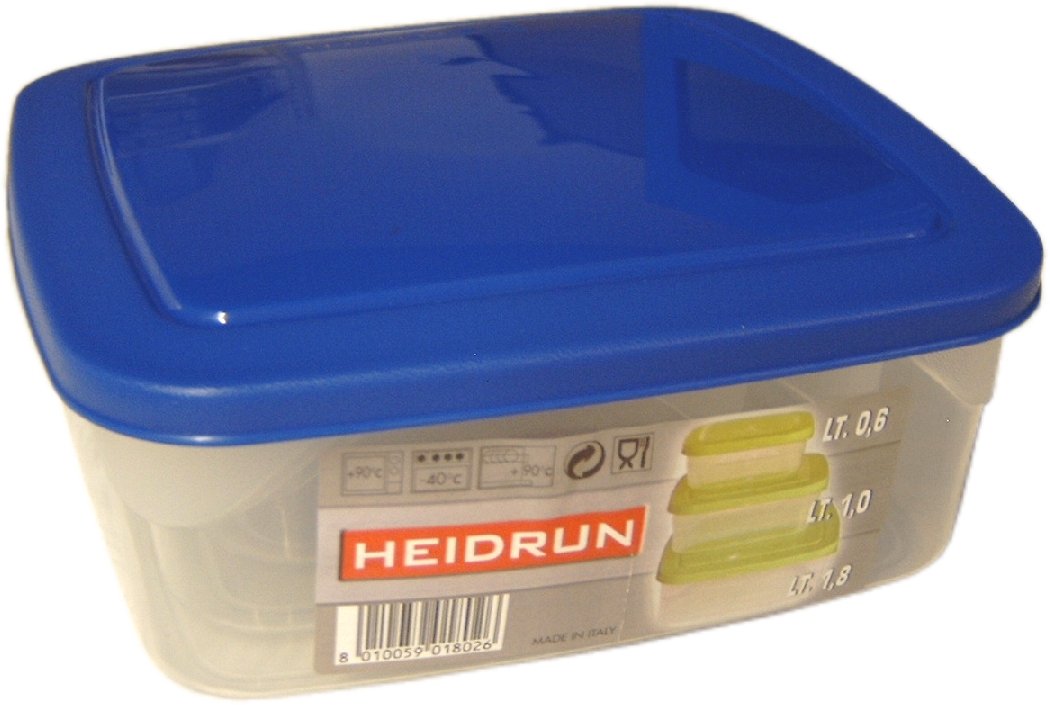 Heidrun 1822 S Scatola Frigo Micro, Rettangolare, 3 lt