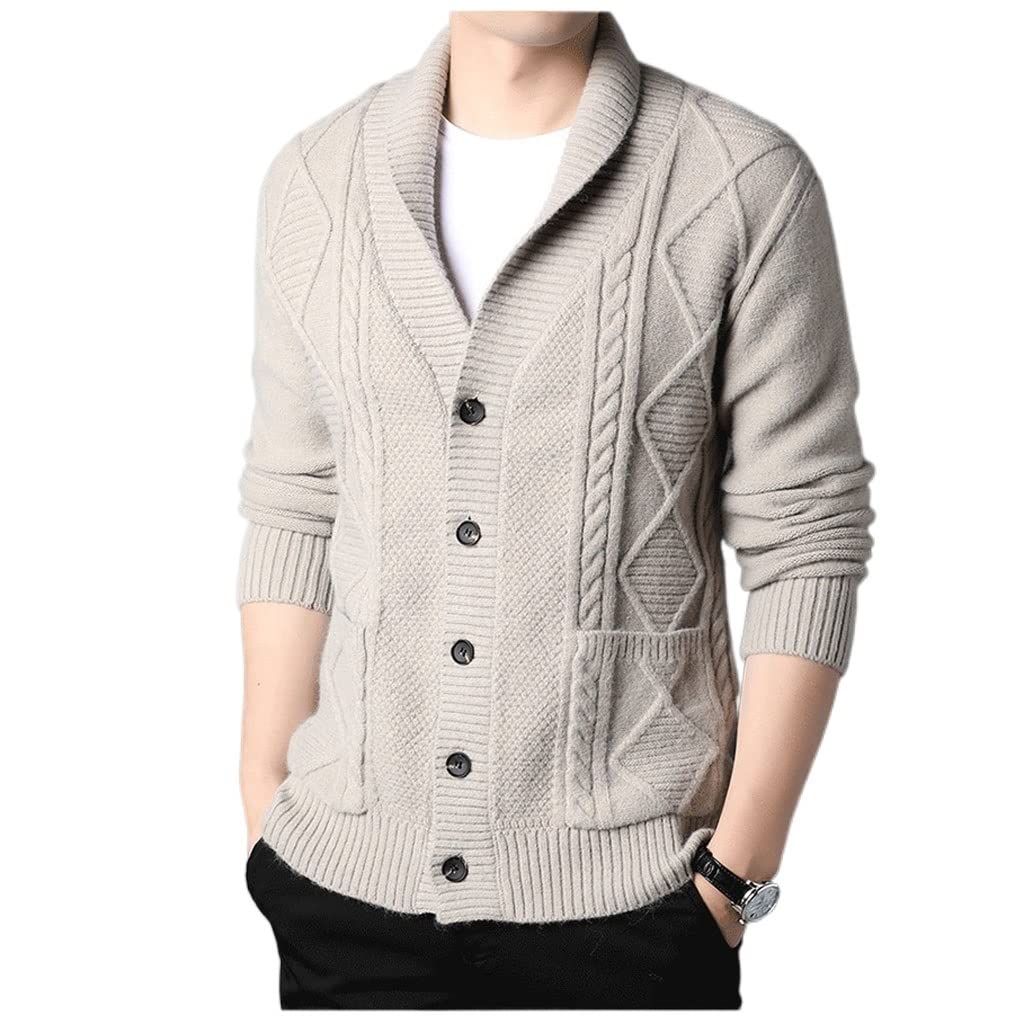 Cardigan tricoté pour éviter le froid veste d'automne pull confortable en L