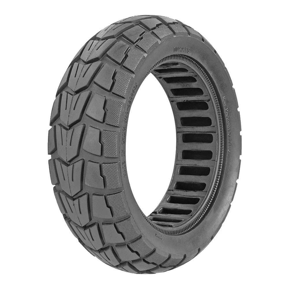 Pneus de Remplacement en Caoutchouc, Pneus for Scooter électrique 10x2,75, pneus Tout-Terrain Pleins 10 Pouces, Scooter électrique Non Gonflable
