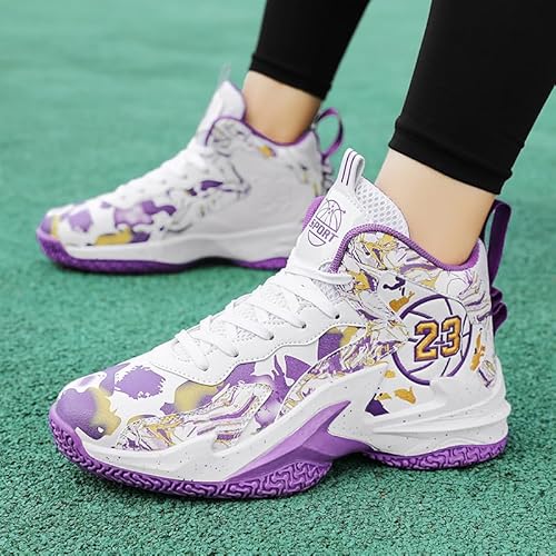 Aiscahent Kids Basketball Shoes thumb #6