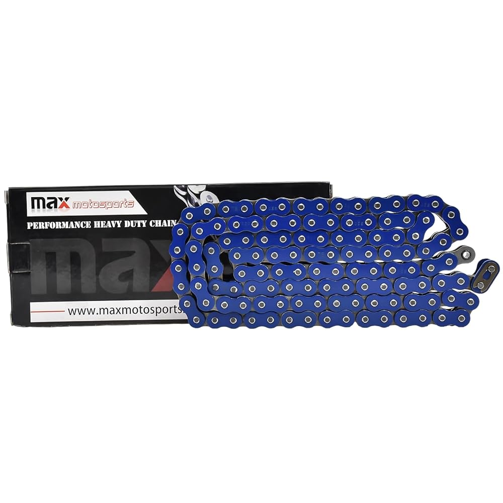 Amazon.com: 530 Pitch 110 Links Blue O-Ring Chain