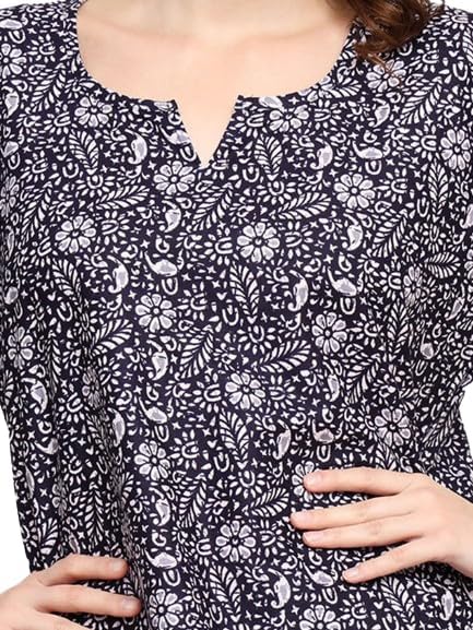 Image of AALIT Cotton Printed Co-Ord Set for Women - Nightwear Pajama Set with Pockets | Soft & Breathable Two-Piece Outfit for Sleep & Lounge