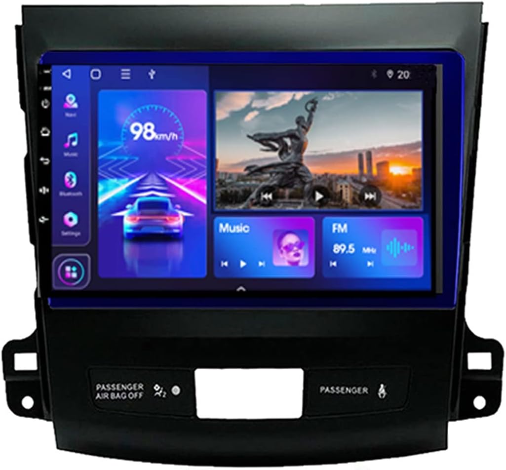 Android 10 Car Stereo Double Din For Mitsubishi Outlander Xl 2 CW0W