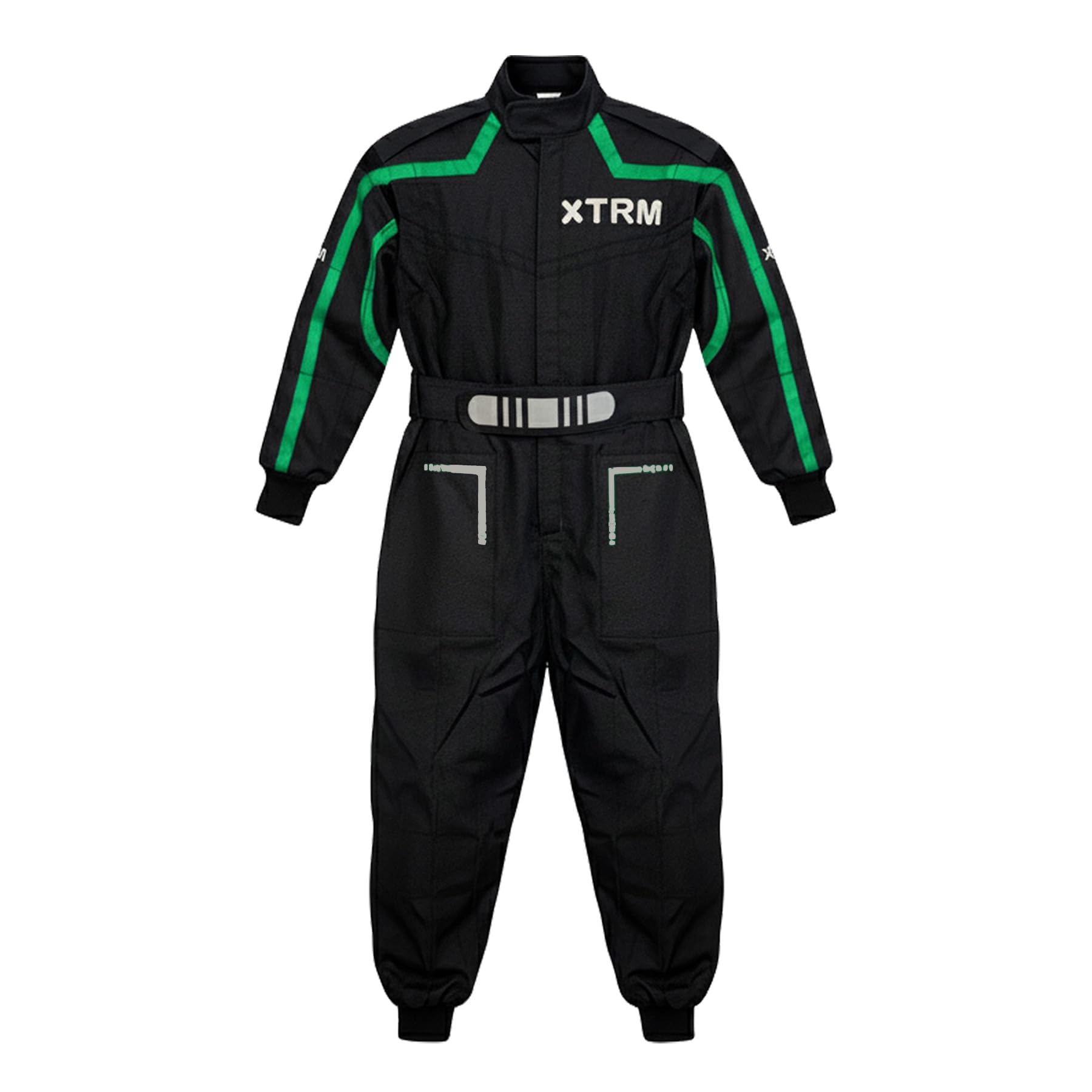 3GO Combinaison de motocross, kart pour enfants - Vêtements de moto pour quad MX tout-terrain - Go Karting ATV MTB BMX Enduro Dirt Bike - Combinaison une pièce