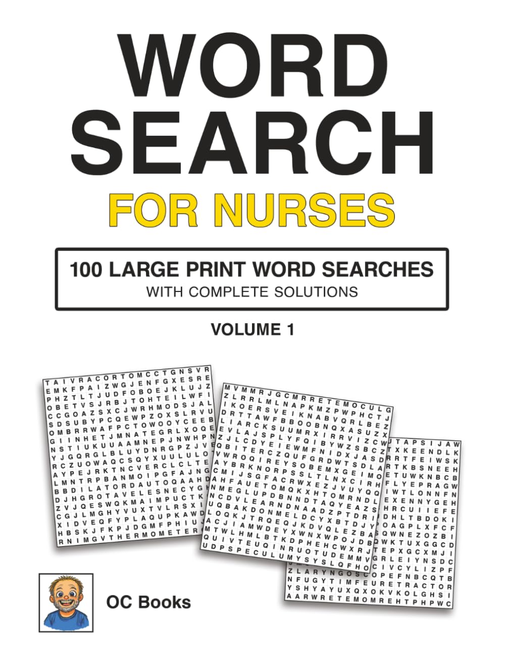 Word Search for Nurses, Volume 1