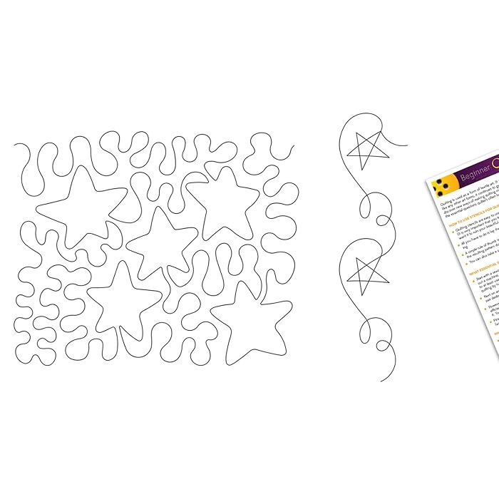 Buy Quilting Creations Stencils for Machine and Hand Quilting 2 Quilt