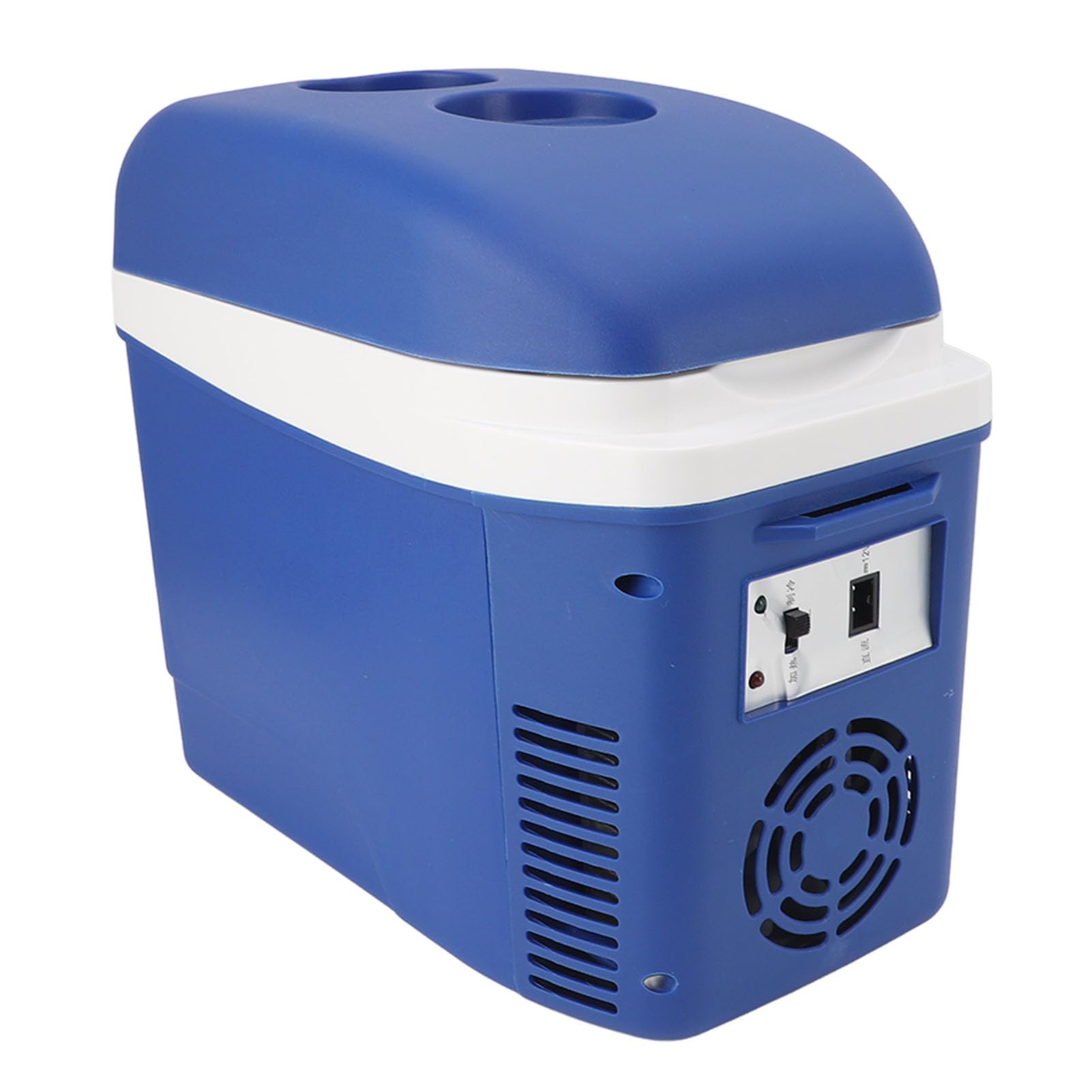 Car Refrigerator 7 Quart (7L) Electric Cooler Warmer 13°F~149°F 12V DC 100 240V AC Portable Mini Freezer Small Fridge for Truck Van RV SUV Travel Camping Road Trips