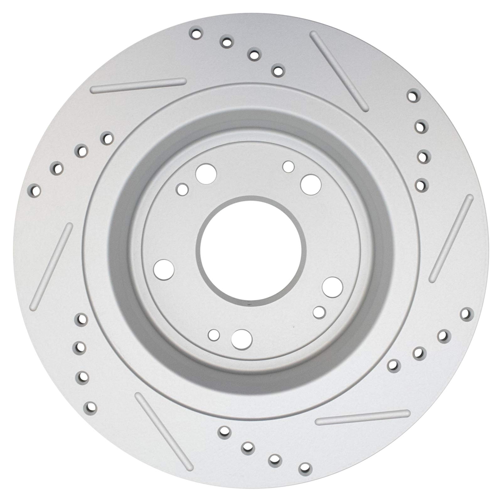 Amazon.com: TRQ Performance Rear Brake Rotor Set Coated Drilled