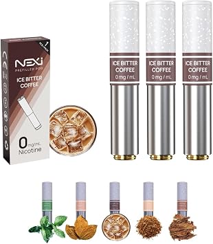 Flavorful Component IncludedAspire NEXI One Cartridge 3-Pack, Iced Bitter Coffee