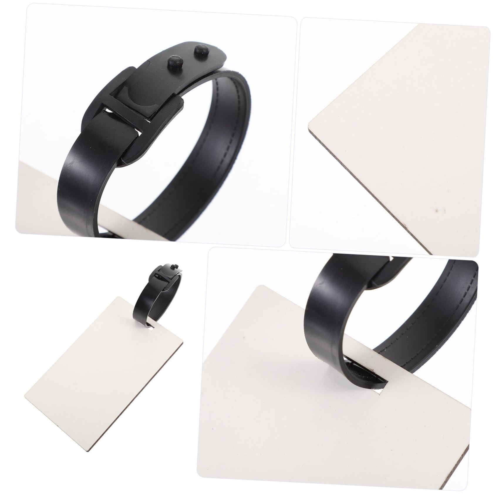 16pezzi Etichette Per Blank Trasferimento Termico Targhette Personalizzabili Per Valigie Etichette Decorative Per