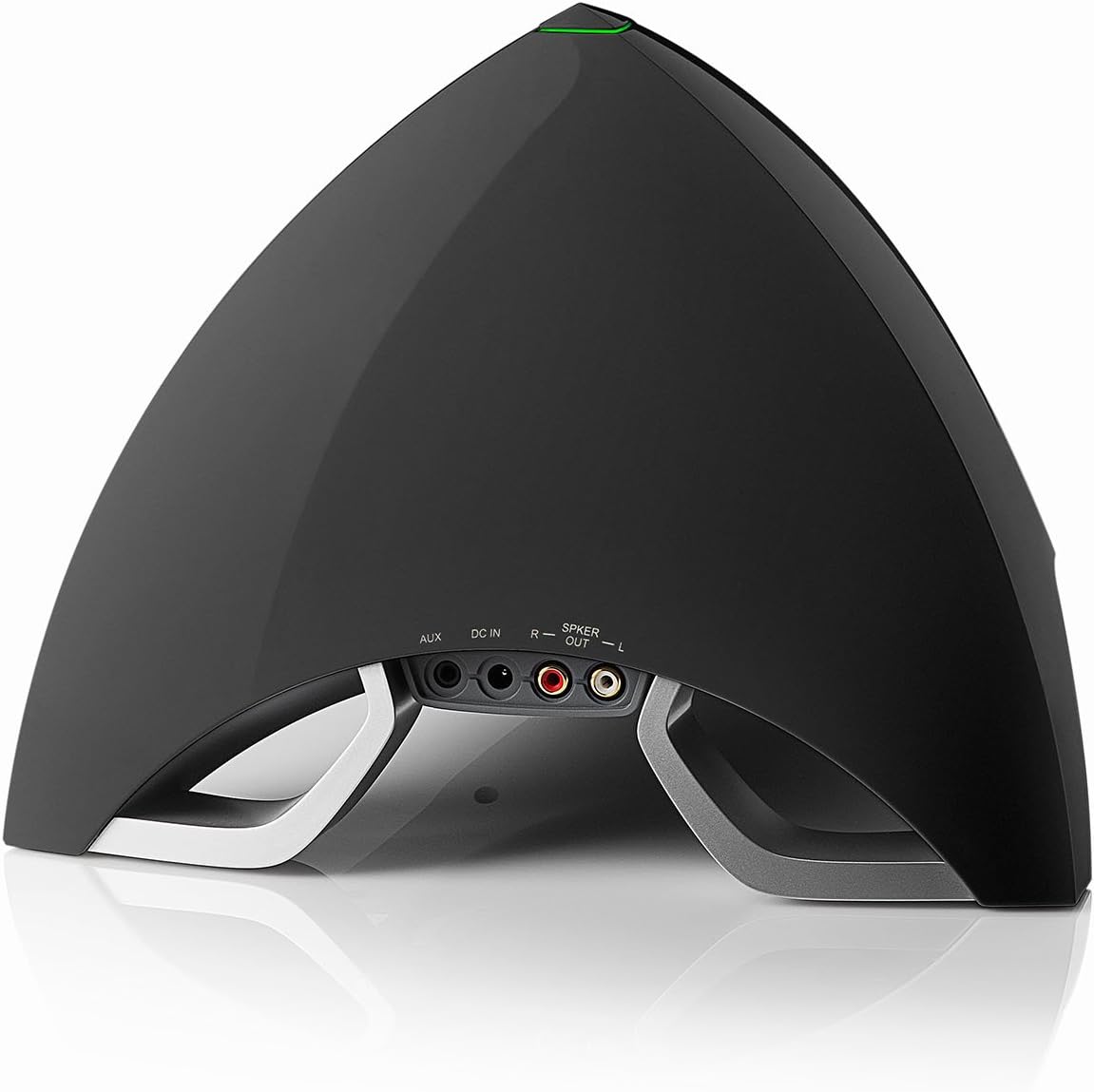 പിൻഭാഗം view of the Edifier Prisma Encore subwoofer showing input and output ports