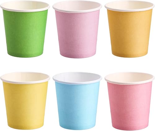 Miniatura 2 de Nicunom Paquete de 600 vasos de papel de 2 onzas, vasos de baño desechables, vasos de enjuague bucal, tazas de muestreo de papel, vasos de papel