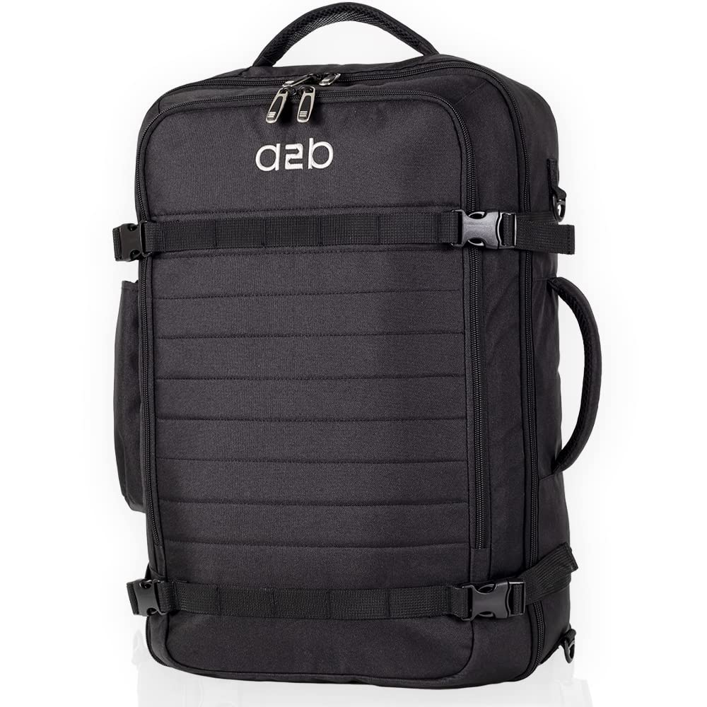 Lightweight Voyager Cabin Sized Backpack - 36 Litre Backpacks with Padded Compartments | Max Sized for Cabin on Most Major Airlines | Business Rucksack Bag 1.38kg AB004