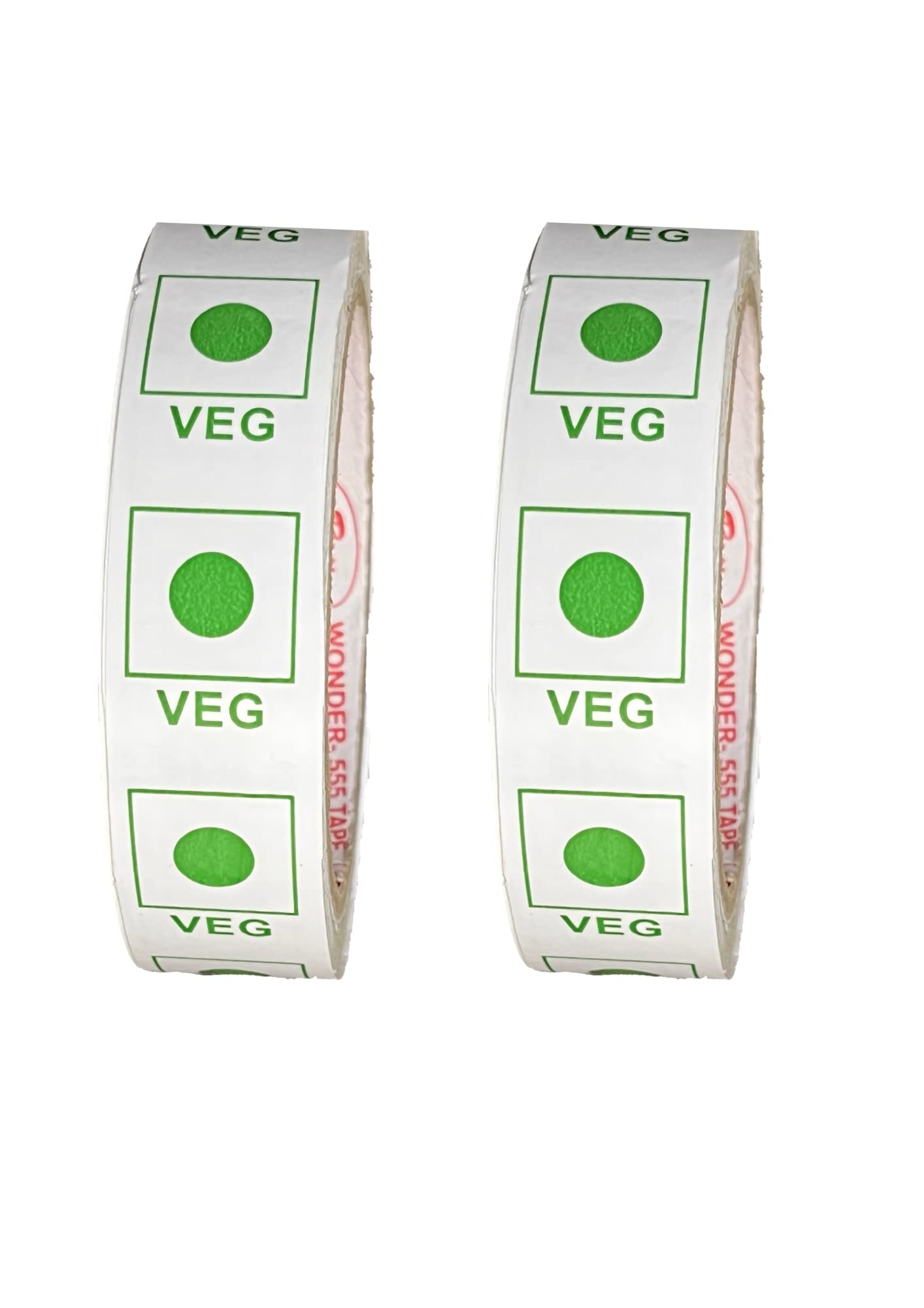 True-Ally veg food marking green colored tape (24mm x 45 meters) for vegetarian restaurant food delivery (Pack of 2 (24mm x 45 meters)) (B09ZRQKJQH) Amazon Price History, Amazon Price Tracker