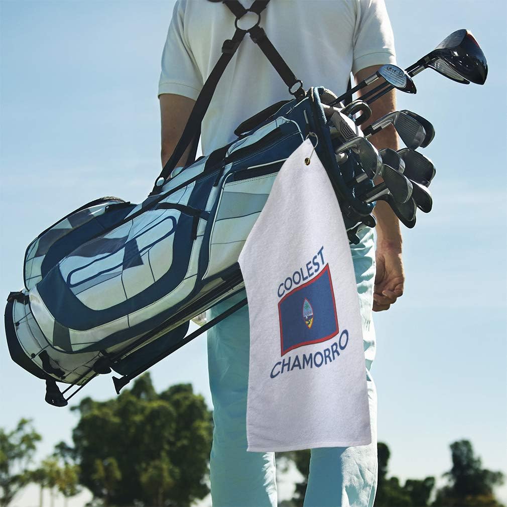 Style In Print Custom Golf Towel Coolest Guam, Chamorro Countries Cotton Bag Accessories
