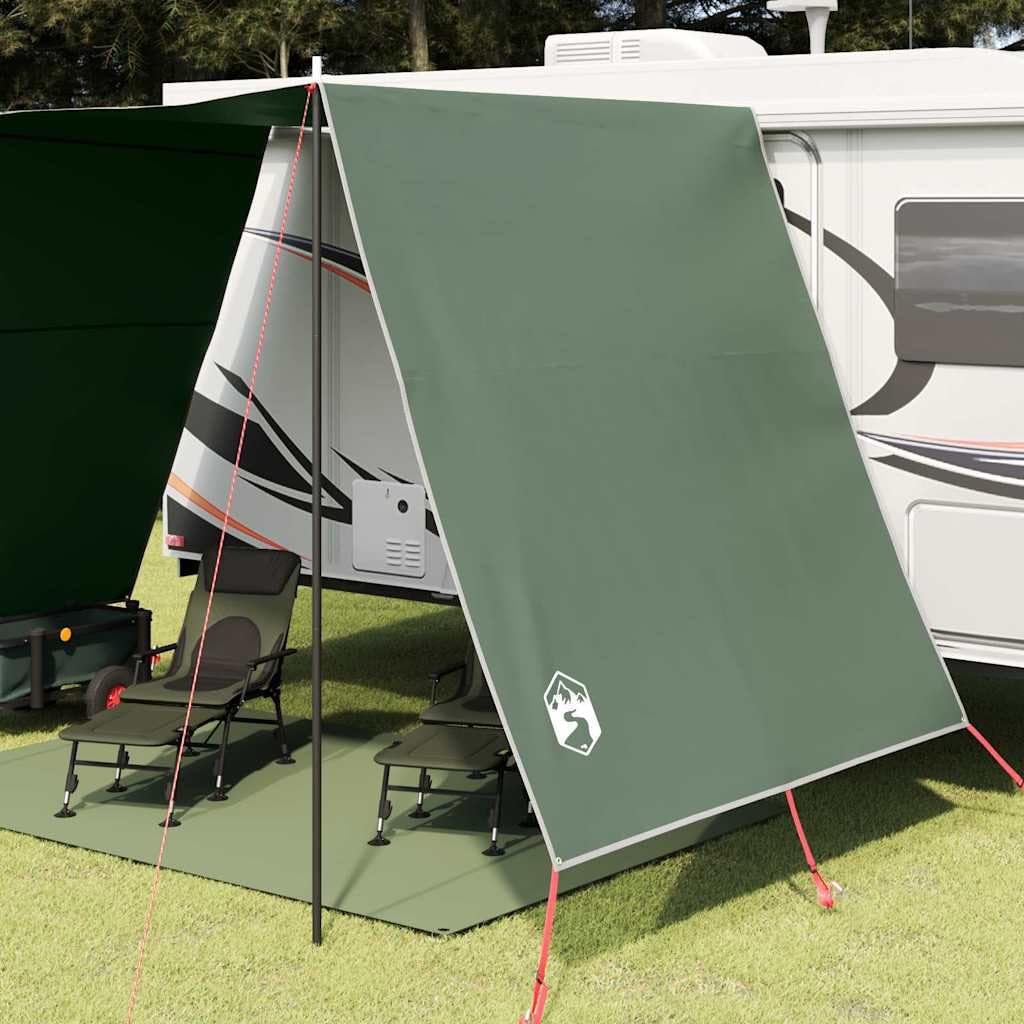 Wasserfester Tarp aus Polyester x x mit UV-Schutz und wasserdichtem Material, vielseitig für Camping, Outdoor, Trekking und Garten, inklusive Tragetasche und Zubehör