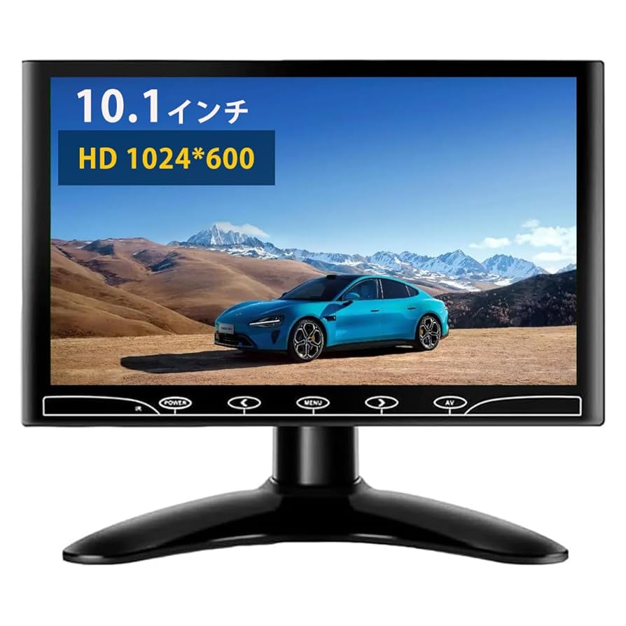 ☆10.1インチ 液晶 小型 モニター 車載ディスプレイ スピカー内蔵 Amazon.co.jp: 10.1インチ 液晶 小型 モニター 1024X600解像度