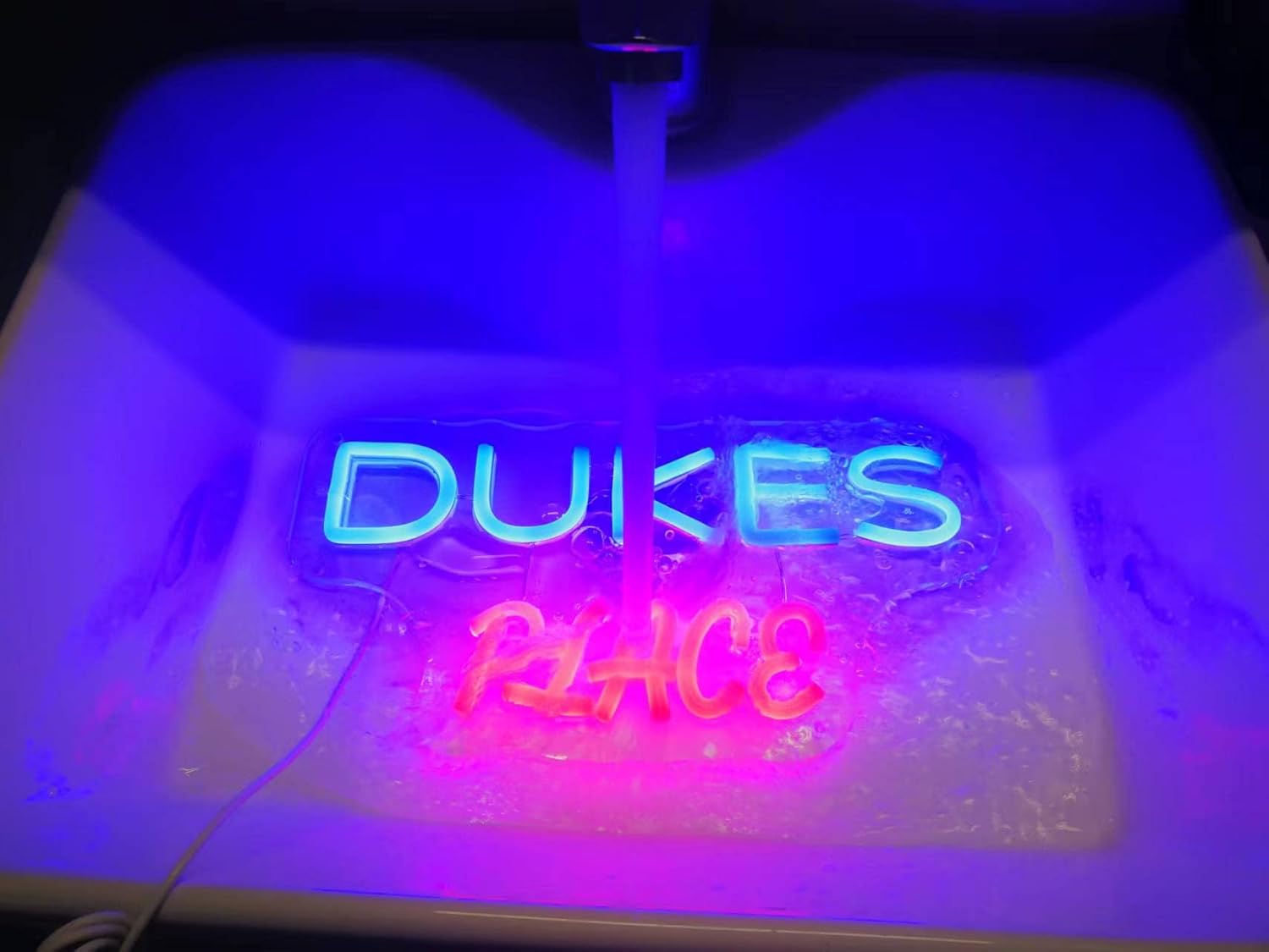 Custom Neon Signs Bright Name LED Sign Lighted Letters for Bedroom Garage Business Store Sign (30", 1 Line)