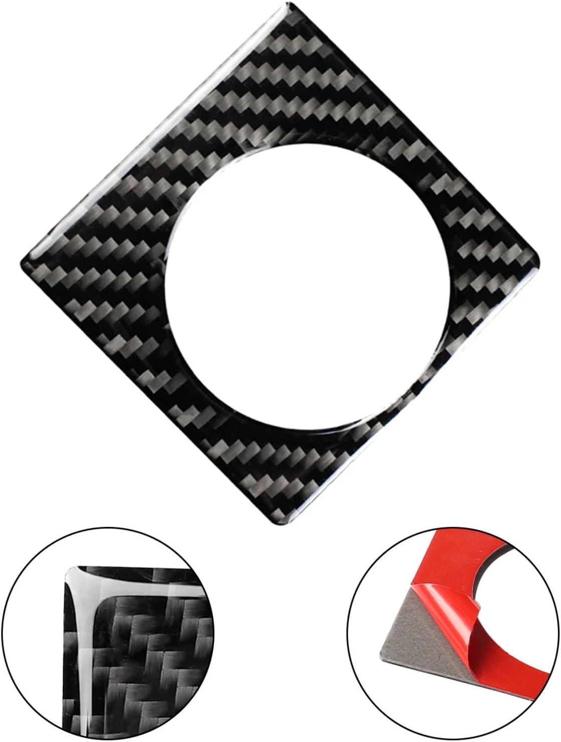 for lexuss NX 200 200t 300h 2014-2021 Car Central Control Knob Decor Cover Trim Sticker Decal Carbon Fiber Accessoire