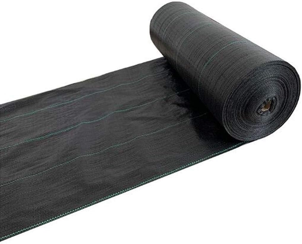 1m Agricultural Anti Grass Cloth, Black Plastic Mulch Film, Garden Weeding Control Fabric Degradable Weeding Cloth, 1Pcs(4M Width)