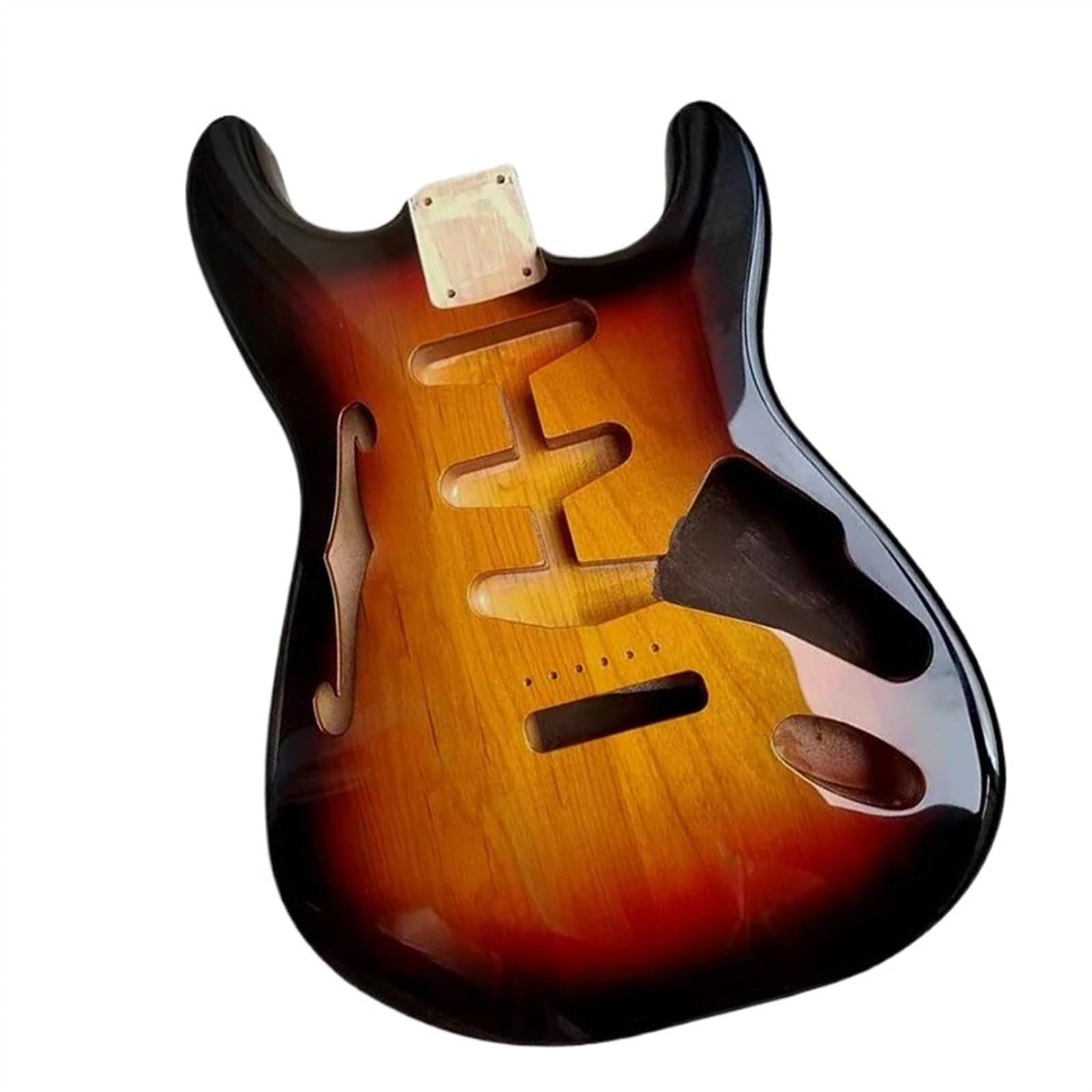 Vernice Alla Nitrocellulosa Foro F Semicavo Corpo Per Chitarra Elettrica In Legno Di Ontano Chitarra Fai Da Te