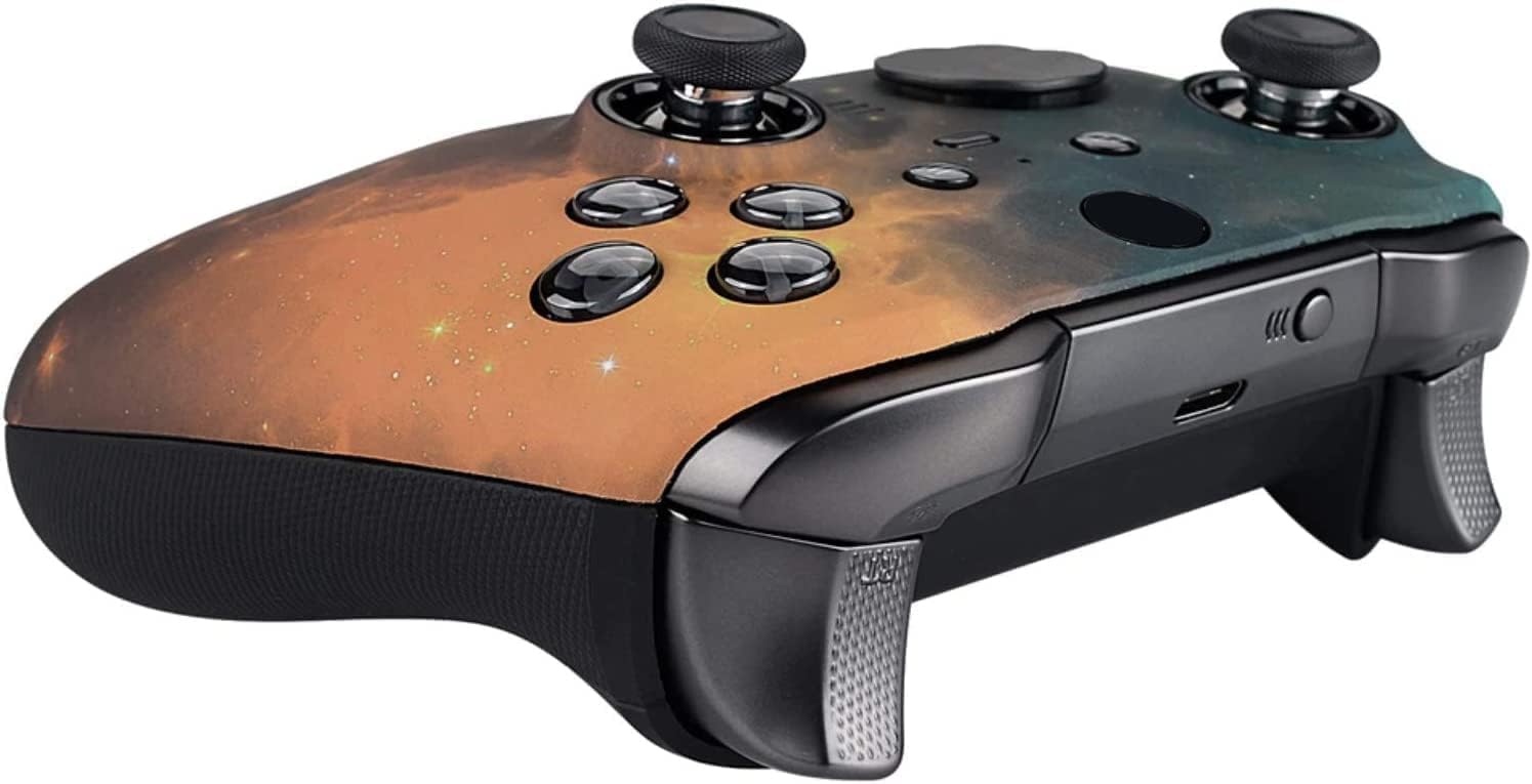 Custom Elite Series 2 Controller Compatible With Xbox One, Xbox Series S, and Xbox Series X (Vibrant Universe)