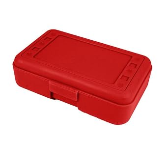 Romanoff Pencil Box, Red 60202