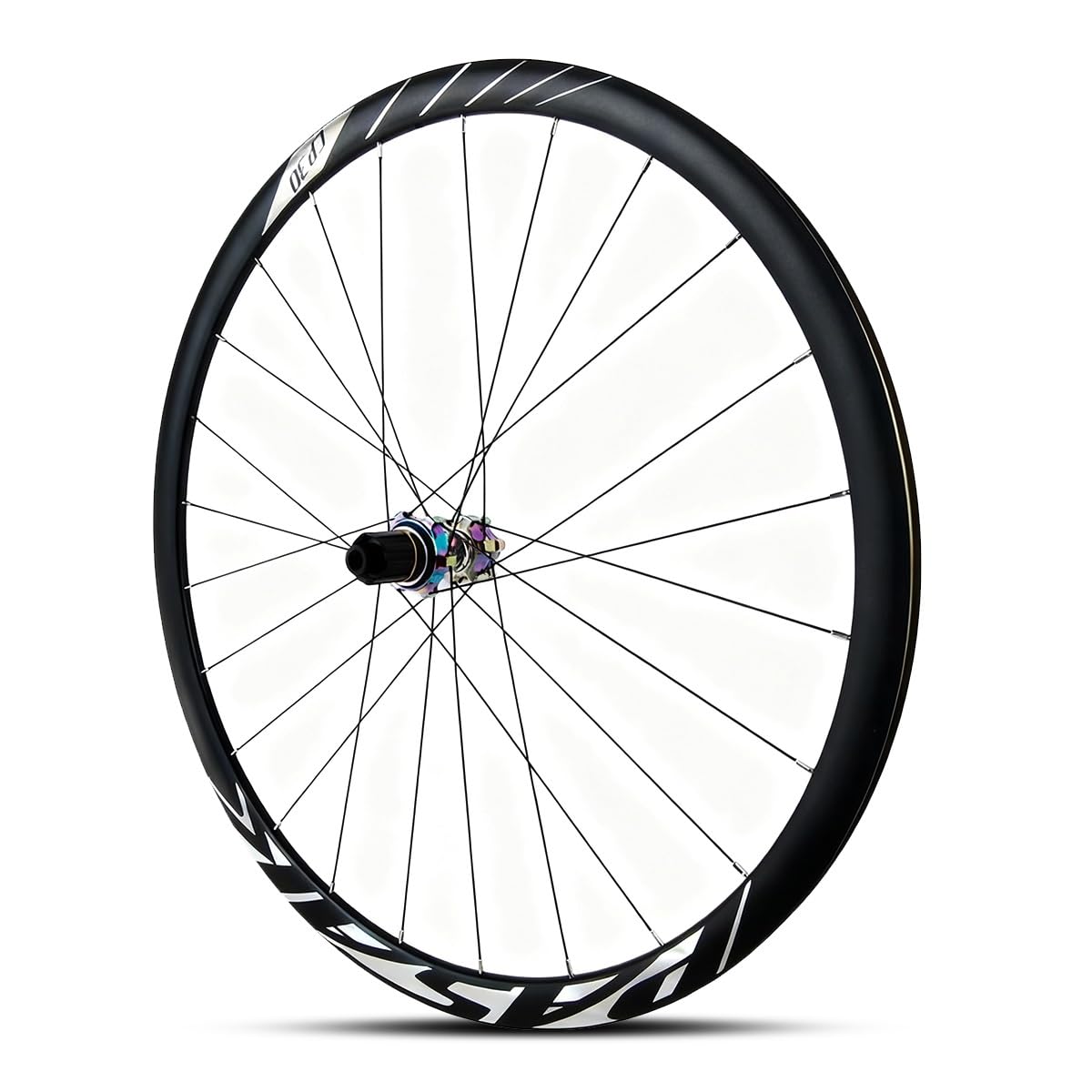 700C Rennrad Vorder- Und Hinterrad Scheibenbremse Schnellspanner 9X100 Mm/10X135 Mm Rennrad-Laufradsatz 24H-Felgen Unterstützung for 8-12s Kassette