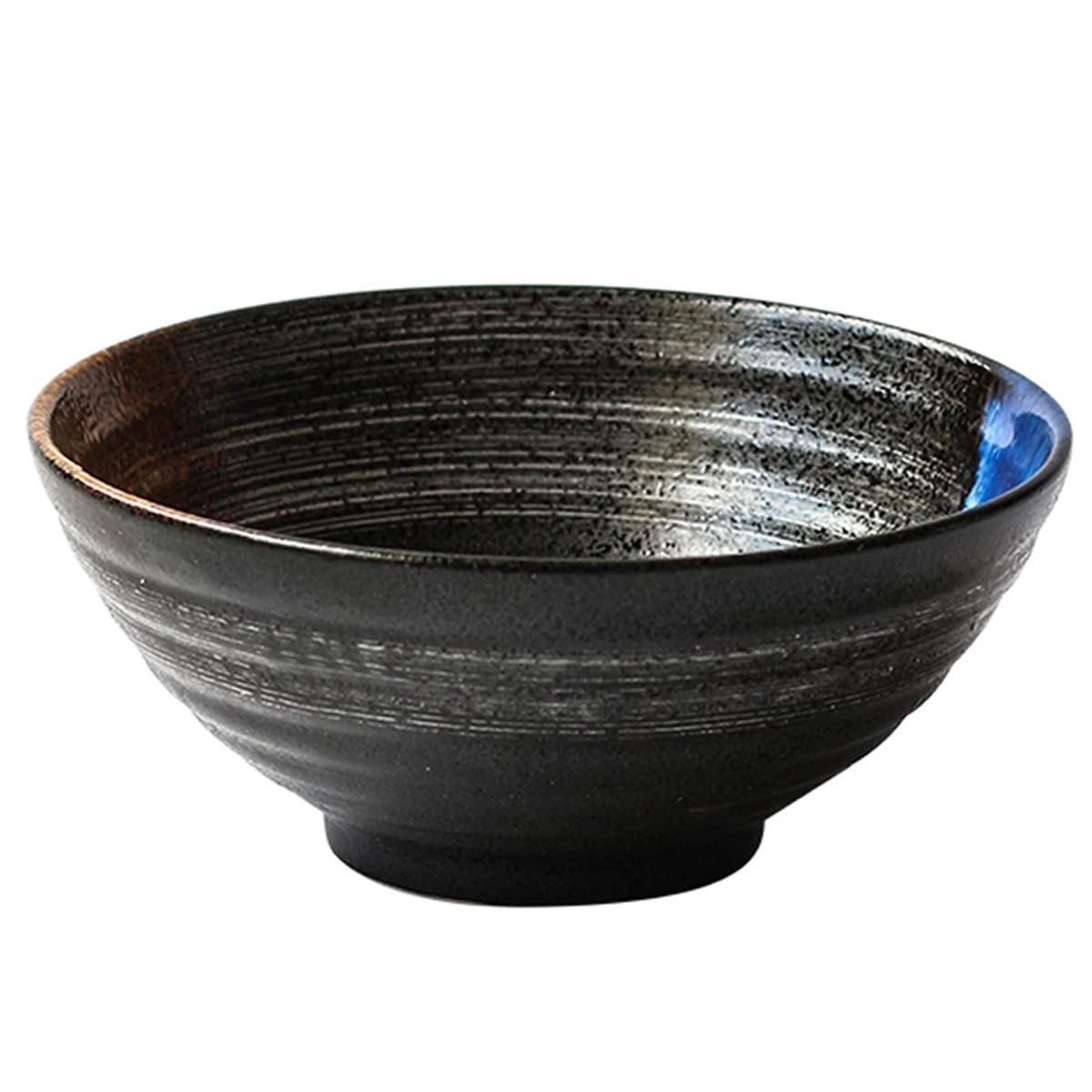 Duża miska do ramenu, ceramiczna miska na zupę 7,5 cala porcelanowe miski do serwowania do kuchni, salaterki z owocami w stylu retro na makaron udon makaron deserowy obiad