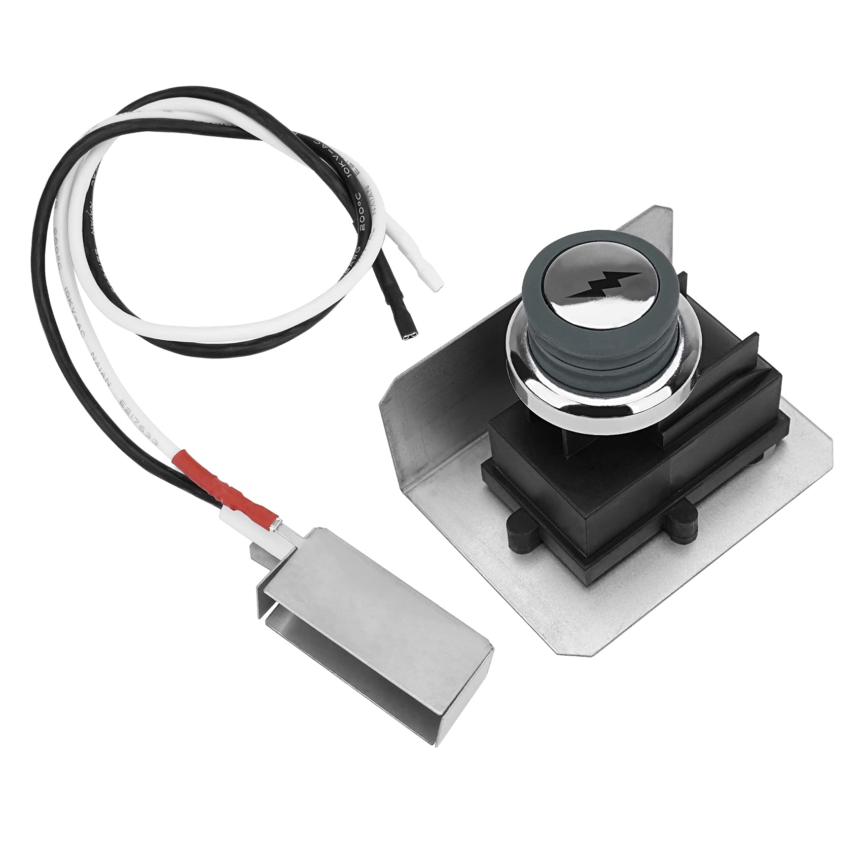 only fire Electronic Igniter Kit Spark Generator Replacement for Weber Genesis 300 Series Gas Grills (Only for Year 2007)