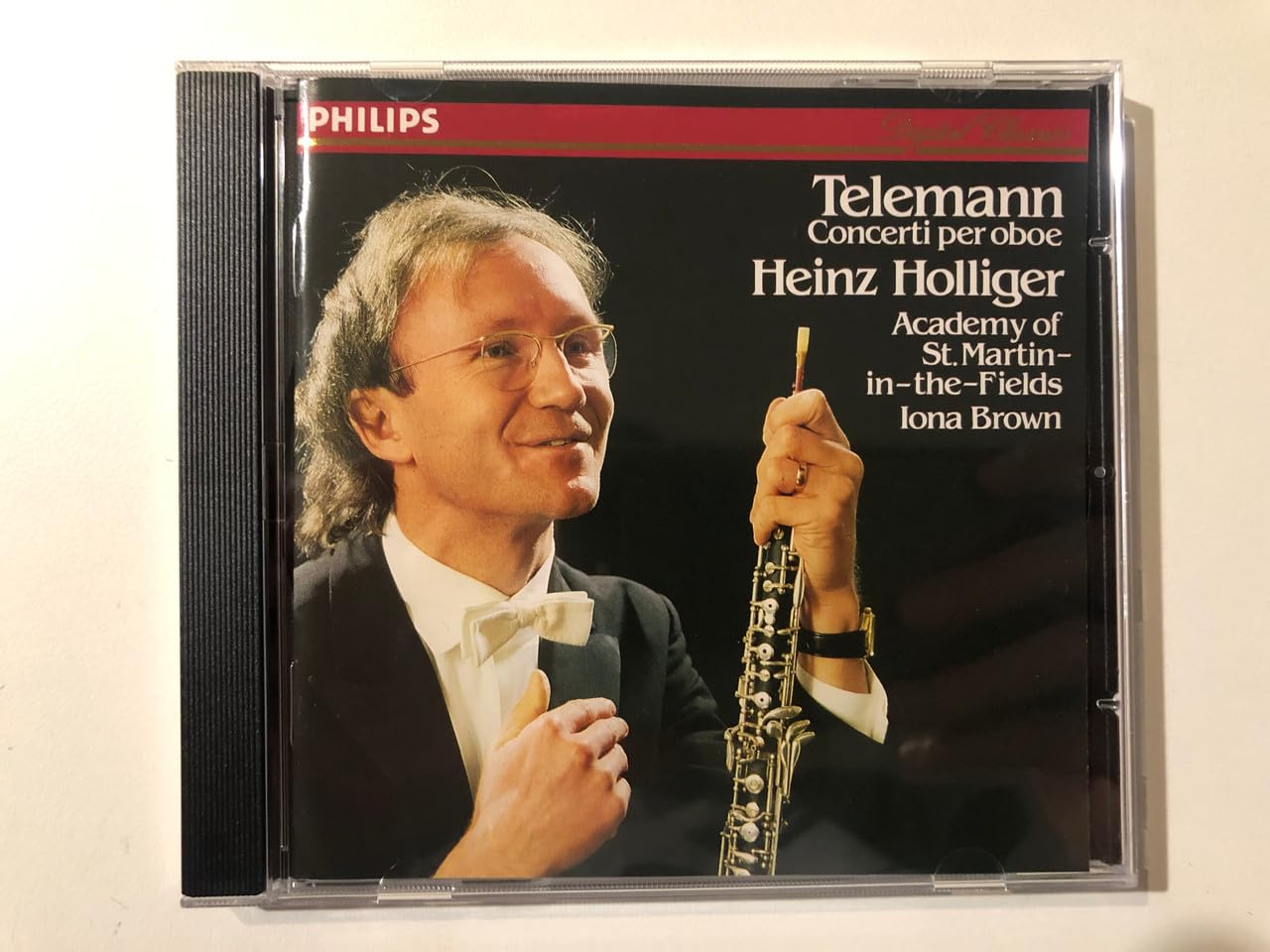Telemann: Concerti Per Oboe; H [Audio CD] Academy of st. Martin in Pe Fields; Holliger, Hein