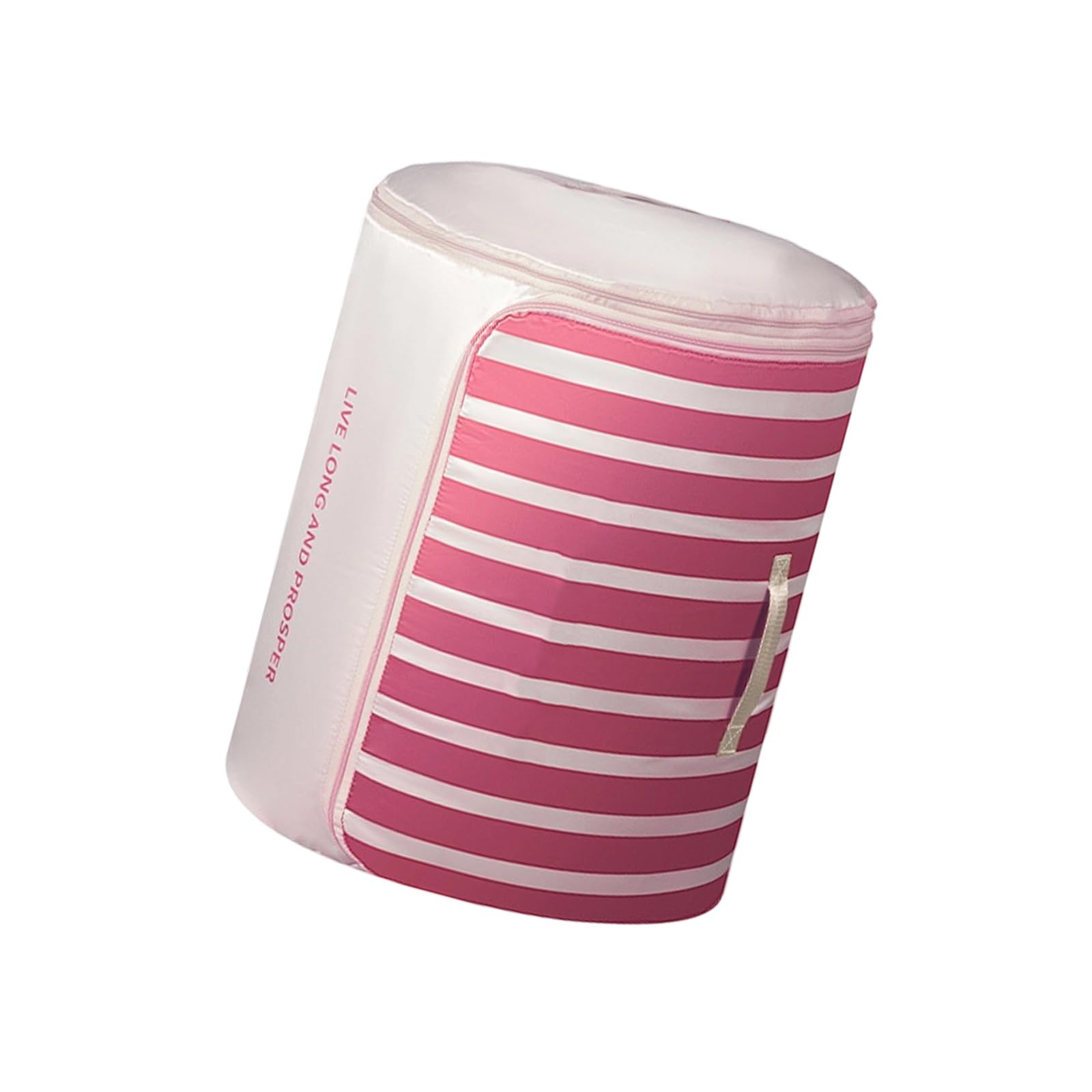 Whoasyst Blanket Storage Container with Reinforced Handles for Quilts Jackets and Seasonal Items Space Saving Wardrobe Planner