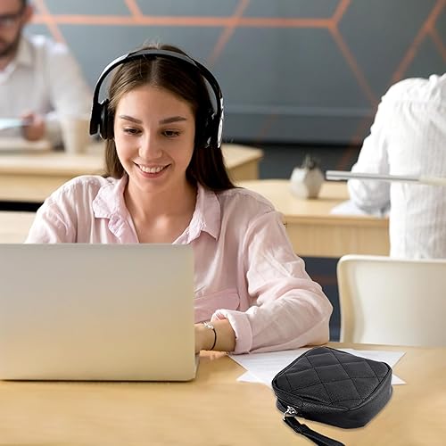 Miniatura 6 de 2 bolsas de almacenamiento de servilletas sanitarias, bolsa de período, bolsa de período, organizador de tampones menstruales femeninos, bolsas de