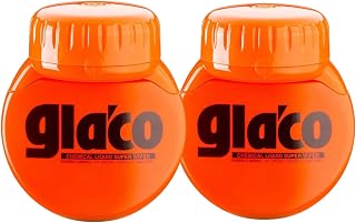 【120mL×2个装】SOFTO 9 9 g l a c o glaco 填色玻璃杯 圆形 120毫升 汽车用 防水剂 前玻璃 窗玻璃 镜面用 04107 kanaras<官方>
