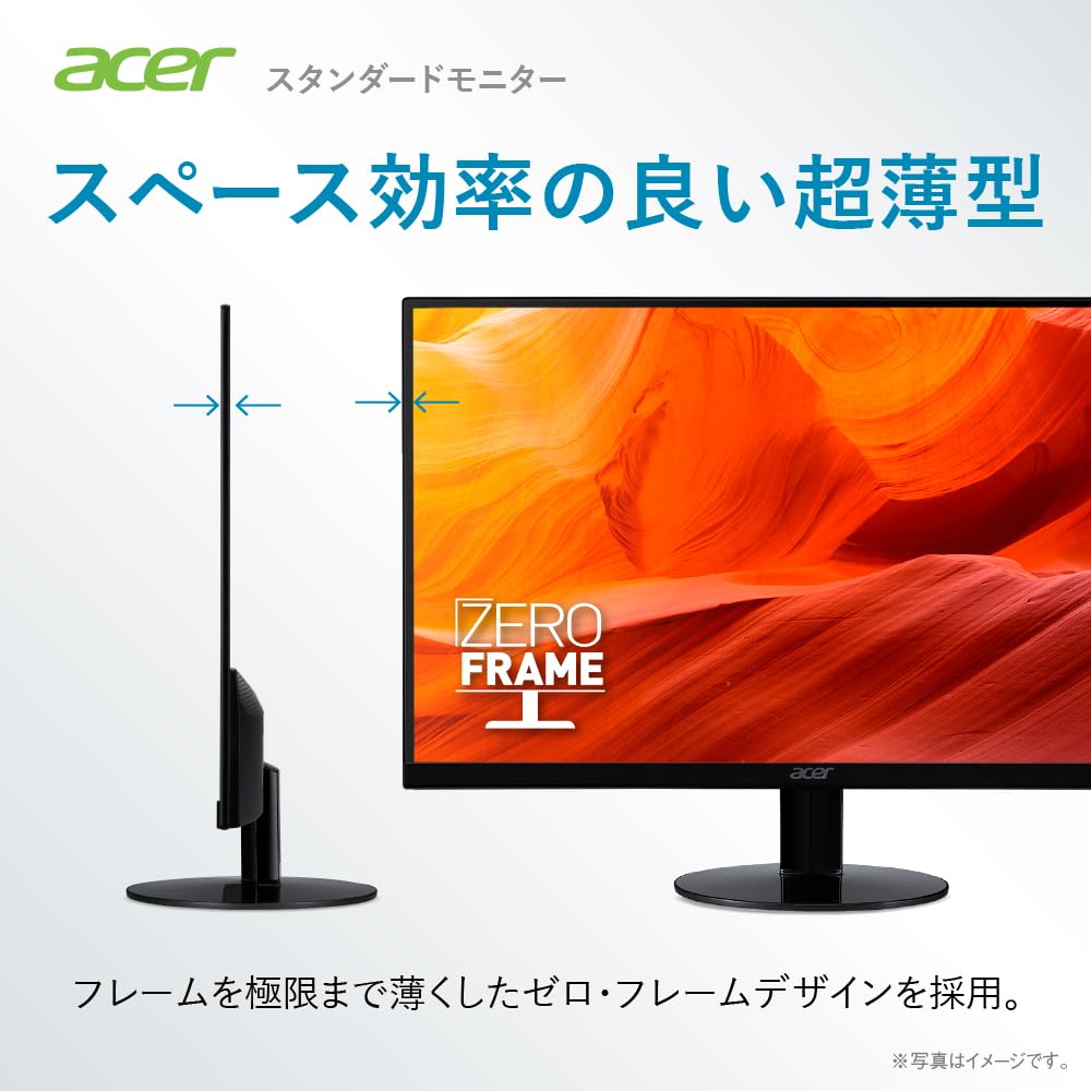 ACER SA270Abmi LCDモニター 27インチ フルHD 薄型 Amazon.co.jp: Acer モニター ディスプレイ AlphaLine 27インチ