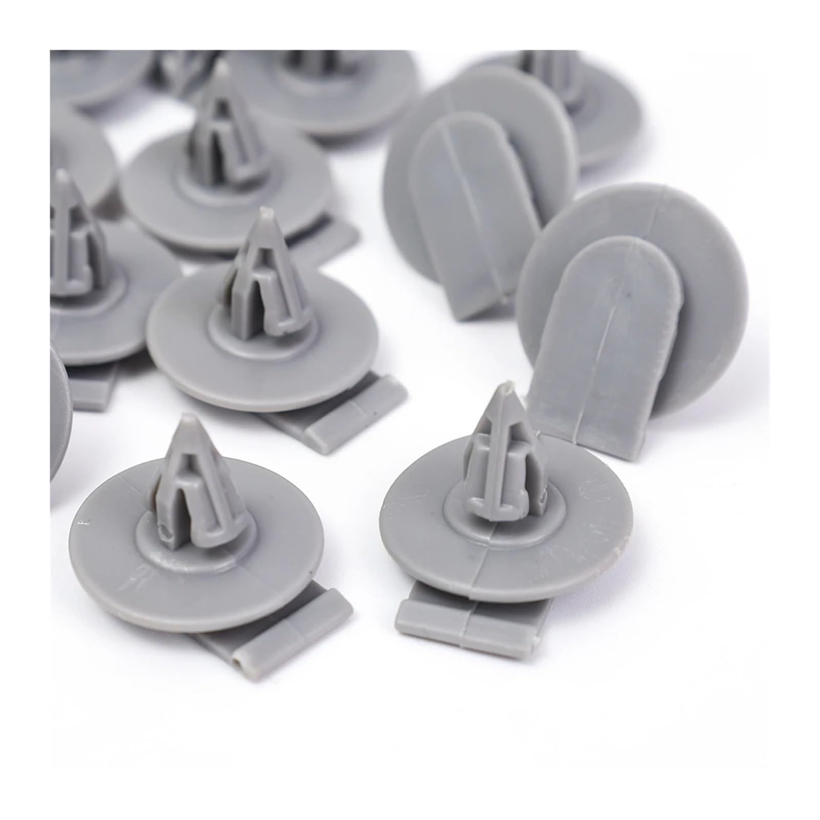 Kxfvyne Sliver100 Car Arch Trim Clips Fasteners Auto Plastic Rivets Compatible R50 R52 R53 R55 R56 R57 S D Roadster(Sliver100)