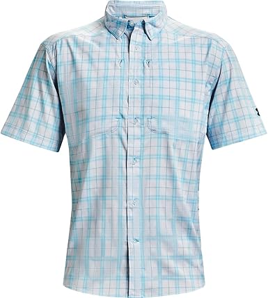 Tide Chaser 2.0 Plaid Fish Short Sleeve 