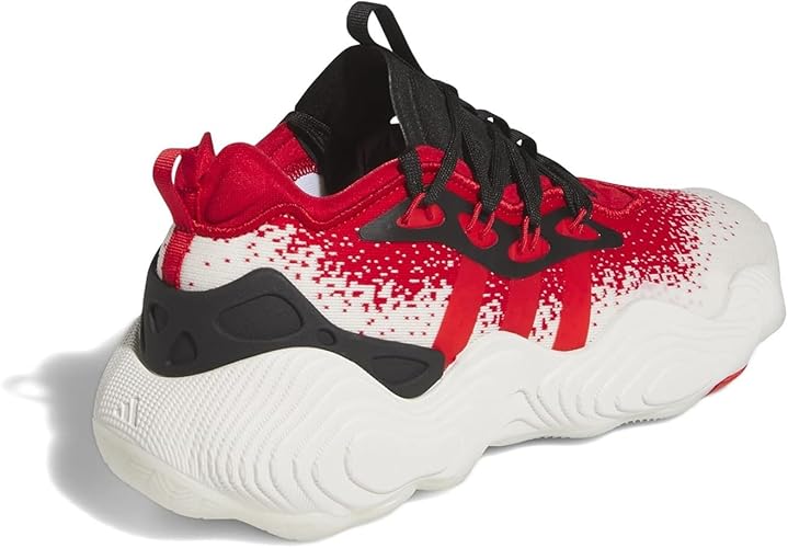 adidas トレイヤング3 レッド　28cm バスケ トレイ ヤング 3 レッド ブラック - バスケットボール専門店