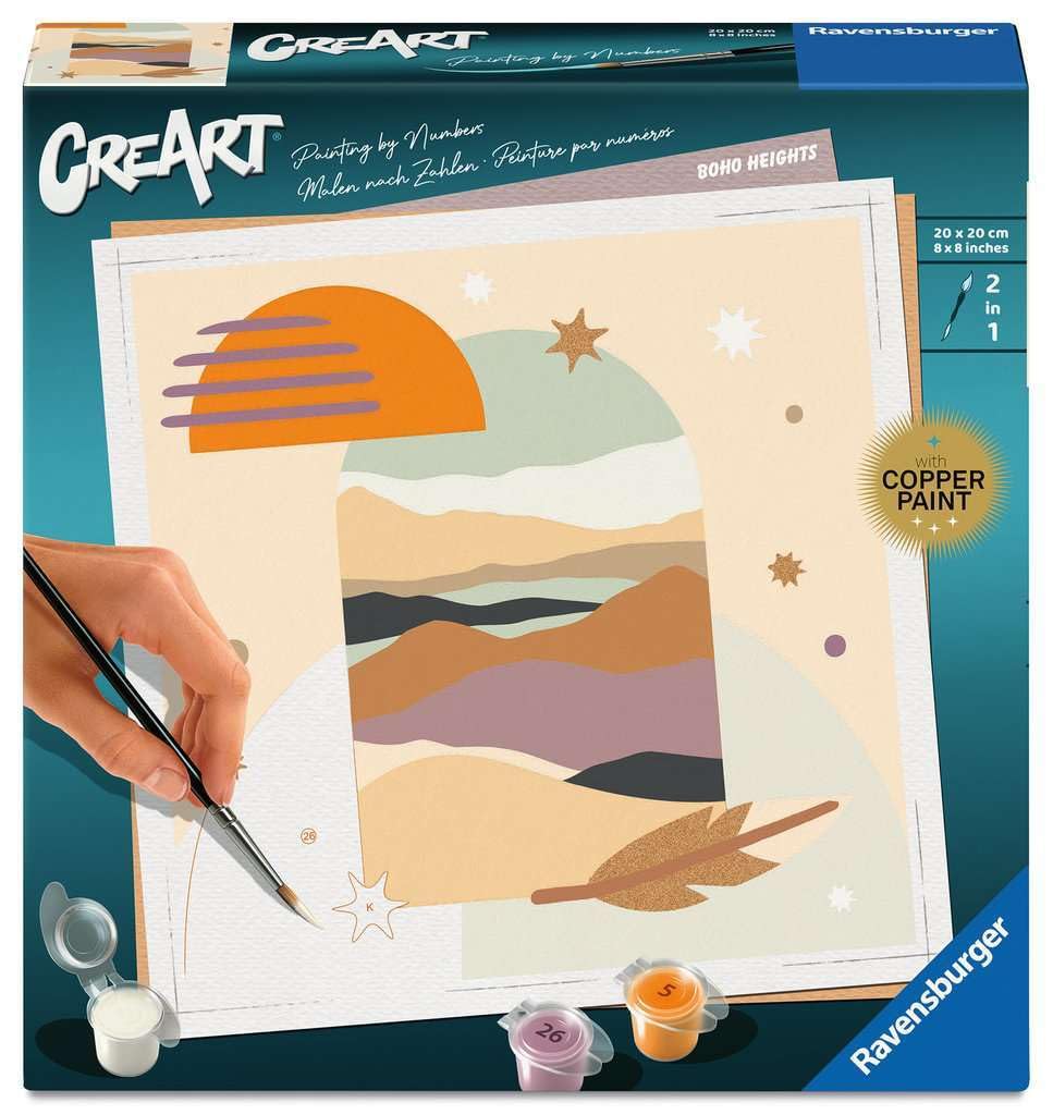 CreArt, Paint by Numbers Adults Trend - Boho