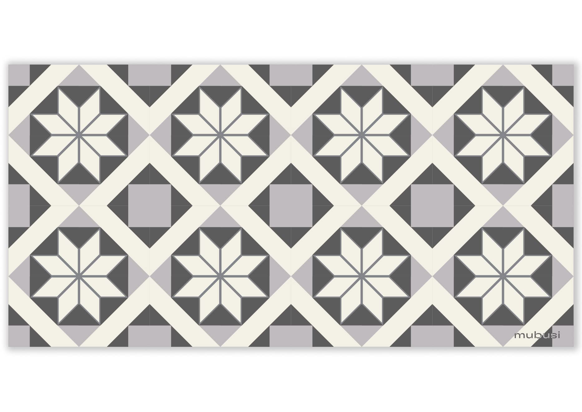 mubusi Alfombra Vinílica Cocina Salón - Varios Tamaños - (Sur Gris 40x80 cm)