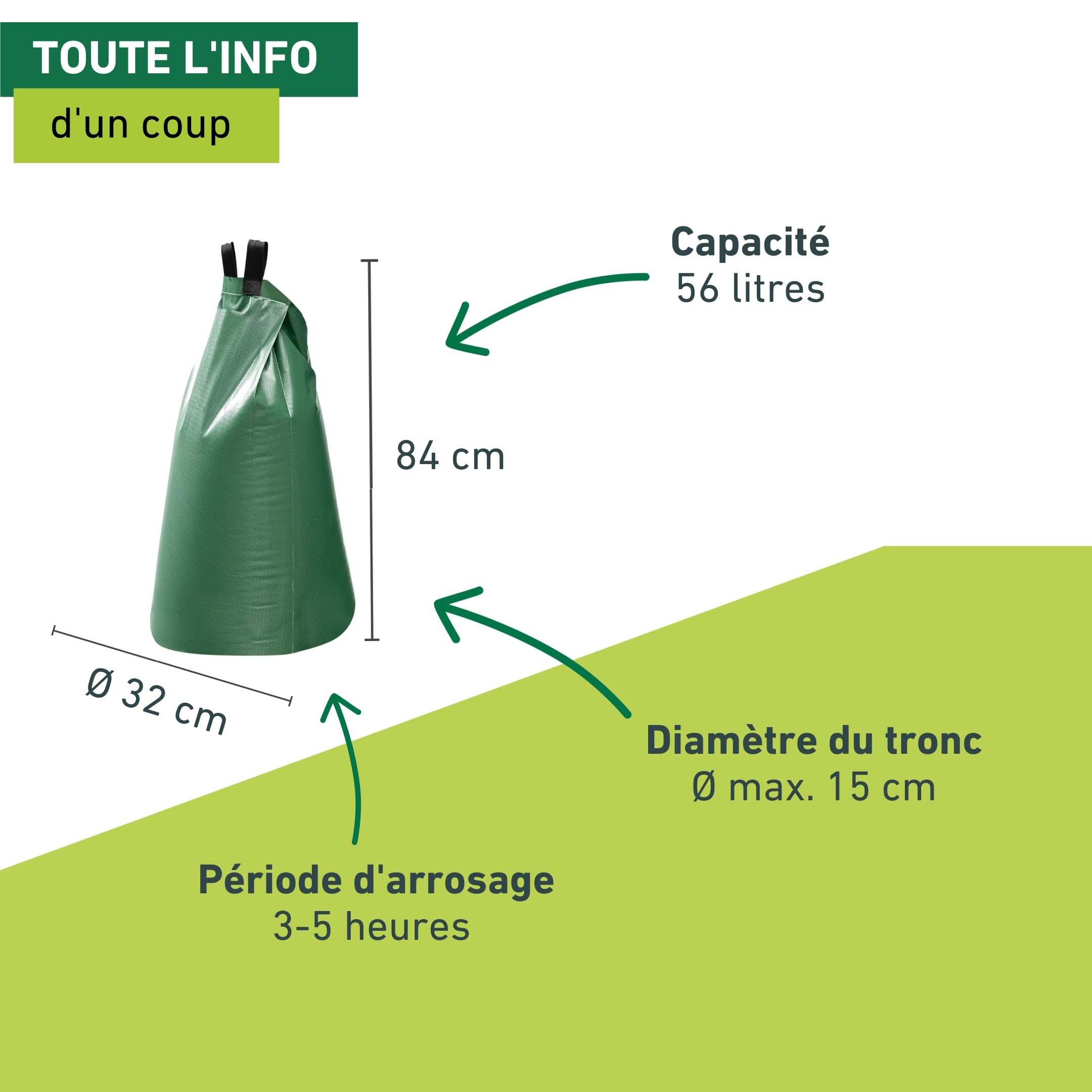 Windhager Sac d'irrigation pour arbre