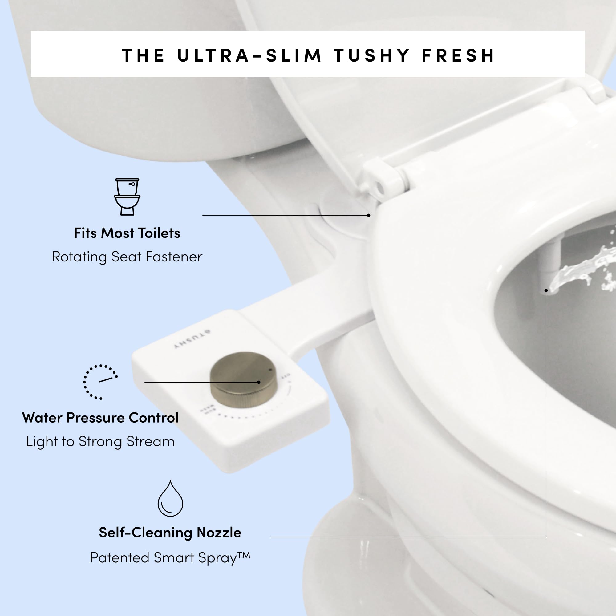 Tushy Toilet Seat Not Flat