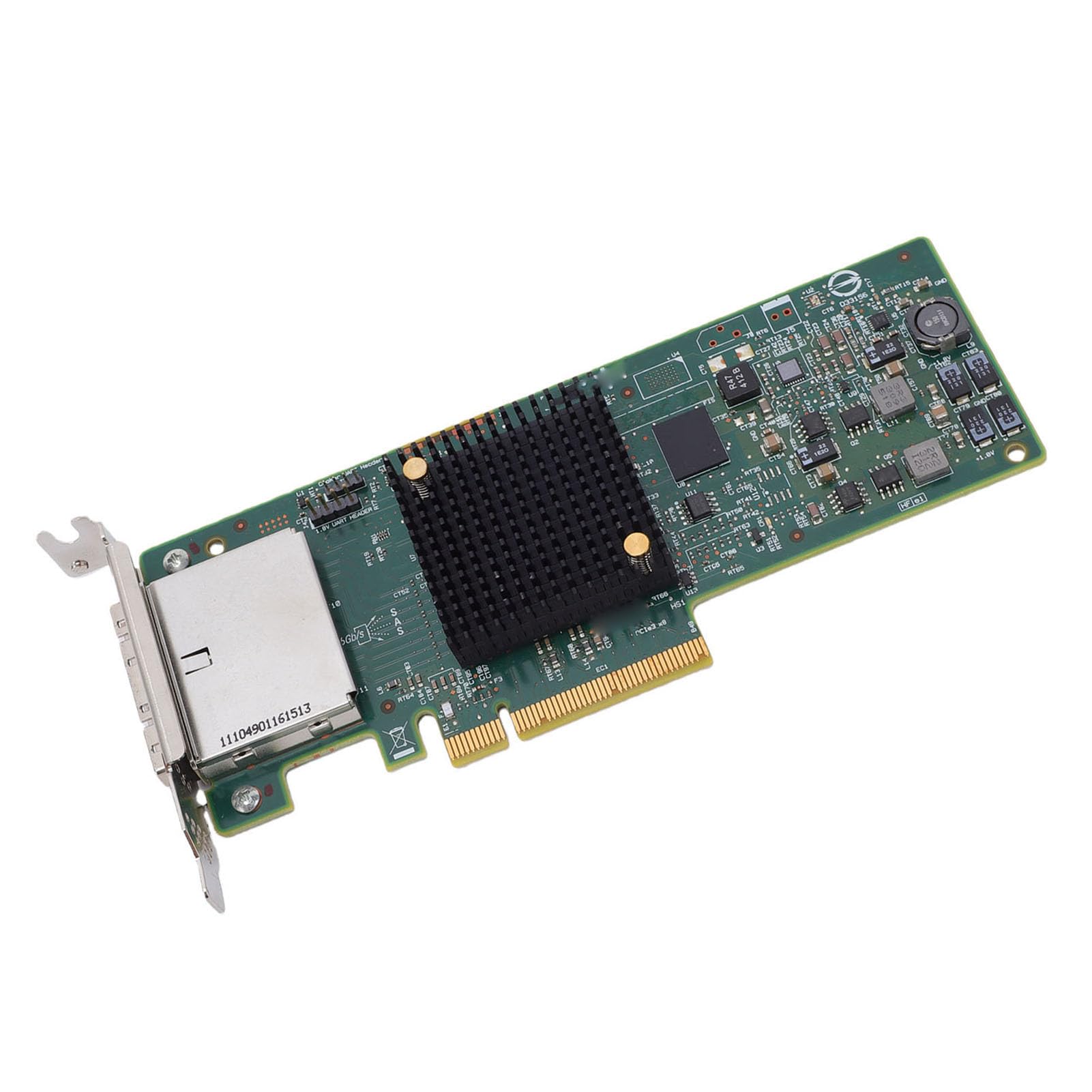 Adattatore Bus Host LSI SAS 9207-8e, 8 Porte Esterne PCIe 3.0 X8 SAS SATA a Basso Profilo con modalità IT, 2 X SFF-8088, per Linux, VMware, FreeBSD