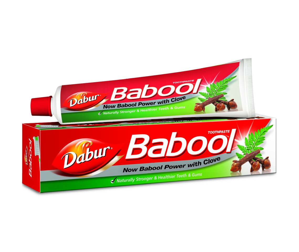 Dabur Toothpaste - Babool, 180gx2 Tube + 1 ToothBrush (Free Brush) (B013UYGY2K) Amazon Price History, Amazon Price Tracker