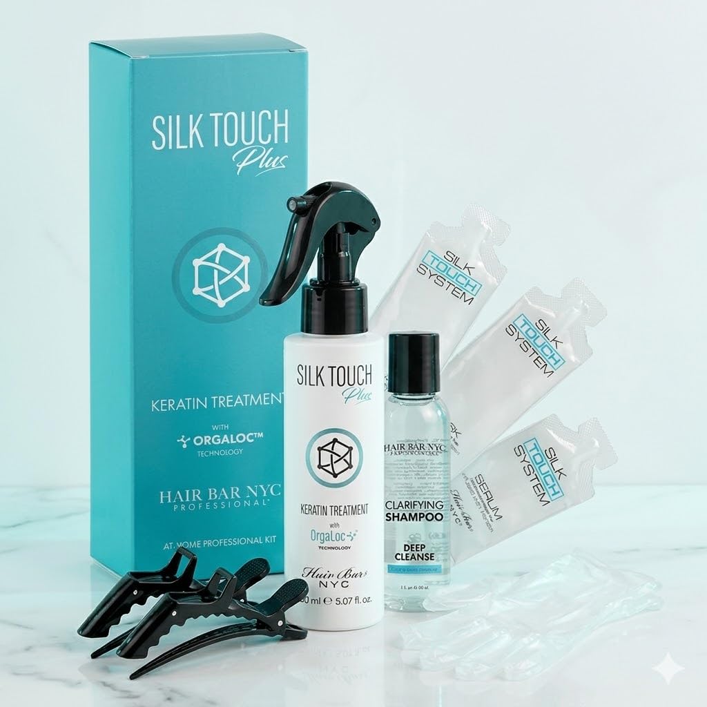Amazon.com: Hair Bar NYC DYI Silk Touch Plus Keratin Smoothing