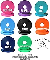 Vista 5 de SparkDog Collars Correa de repuesto para collar en E de ajuste rápido para correa de repuesto Dogtra, BioThane®, fabricado en los Estados Unidos