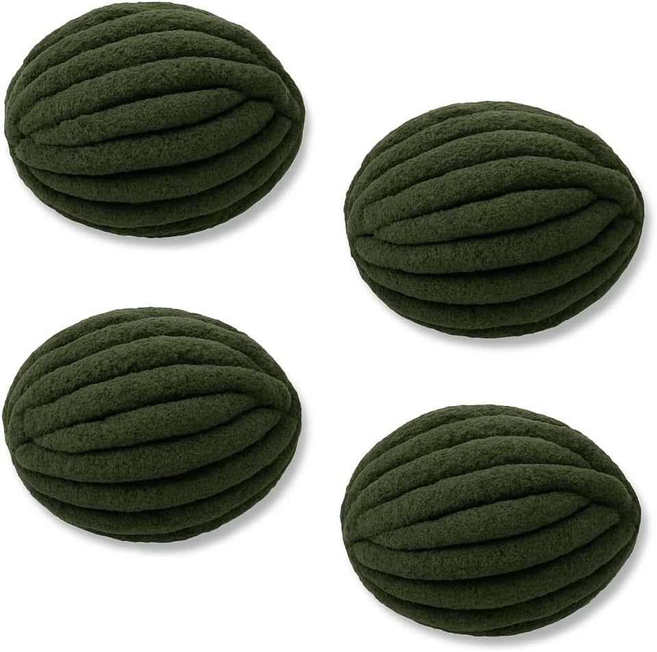 Chunky Yarn No7 Thick Yarn, 250 Grams (Slate Blue, Pack of 4)