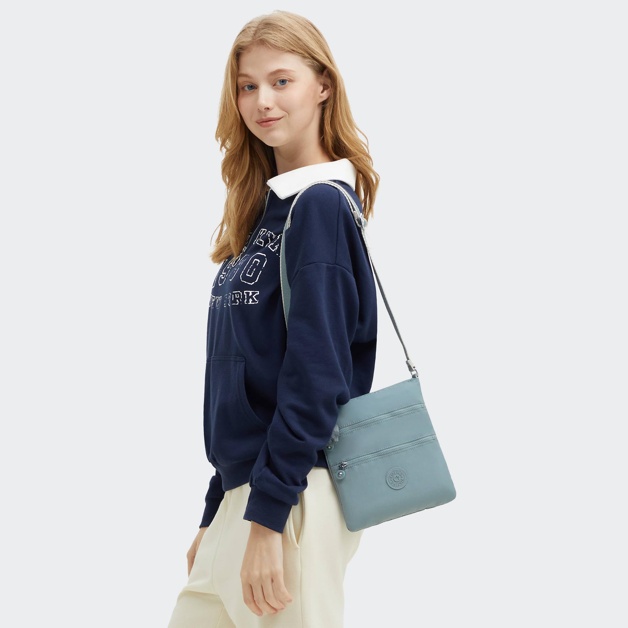 Kipling Keiko - Minibolso bandolera para mujer, bolso ligero y ajustable, correa de hombro duradera