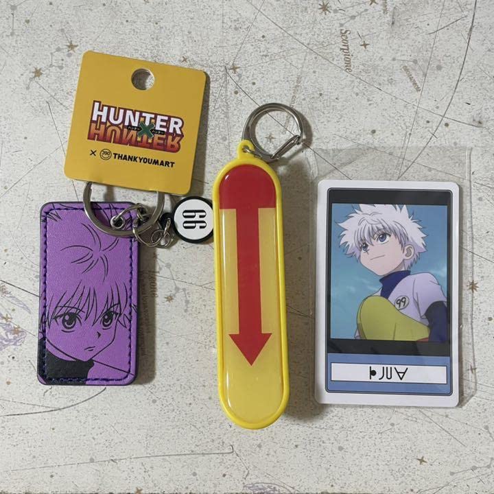 ハンターハンター USJ コレクタブルキーチェーン キルア レオリオ 2個セット ハンターハンター USJ コレクタブルキーチェーン キルア