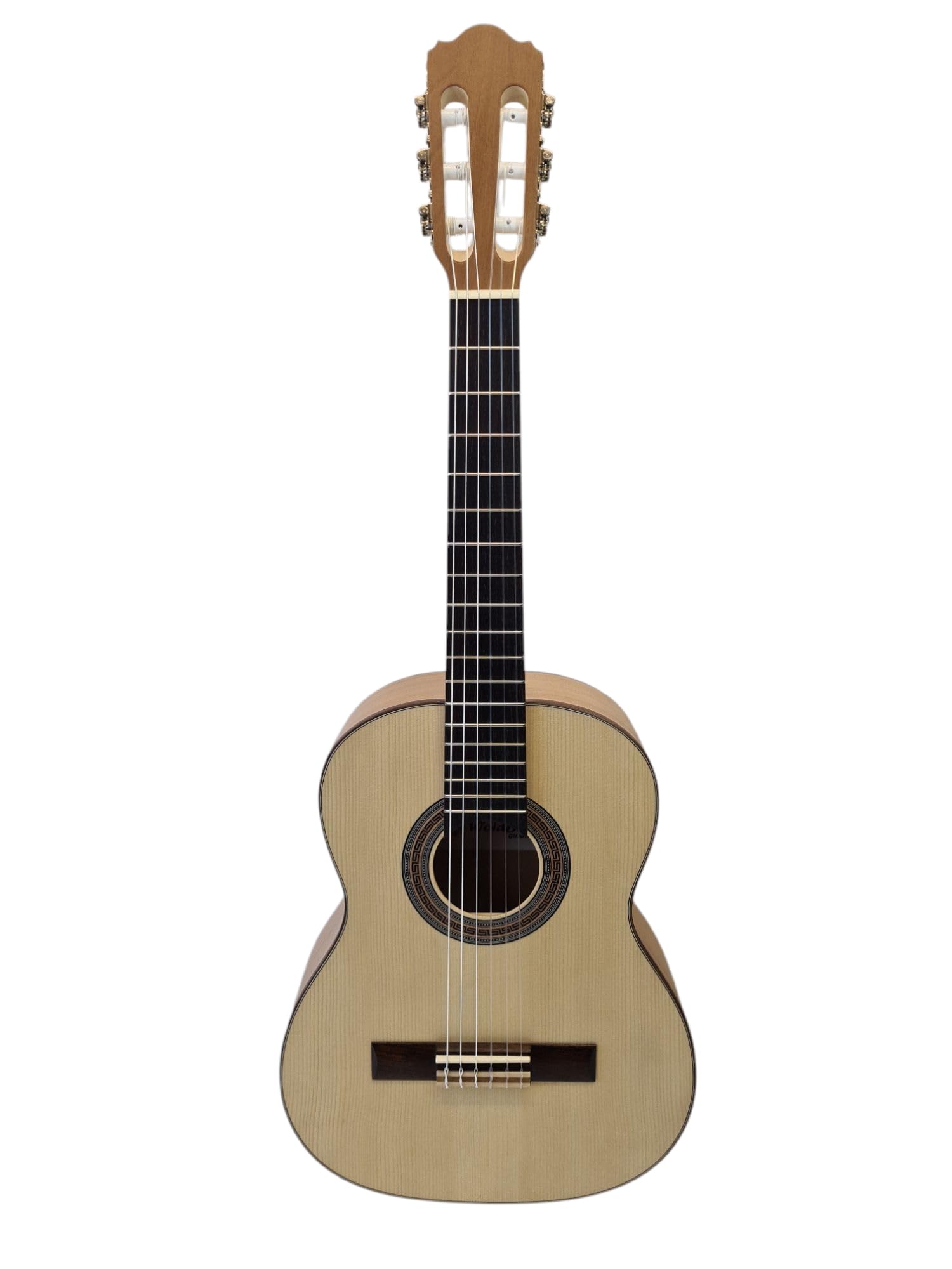 Konzertgitarre 1/2 vollmassiv WoidBua Pro Natura SS300 – massive Fichtendecke & Walnussboden Kindergitarre inkl. Gigbag hochwertige Schülergitarre für Einsteiger mit warmem Klang & Top-Verarbeitung